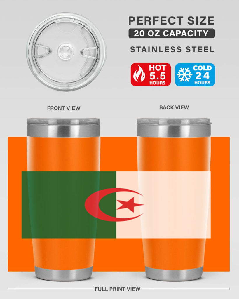 Algeria 195#- world flags- Tumbler