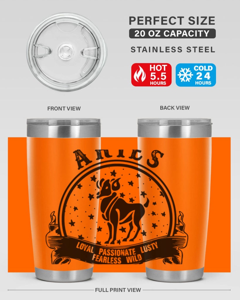 Aries 1#- zodiac- Tumbler