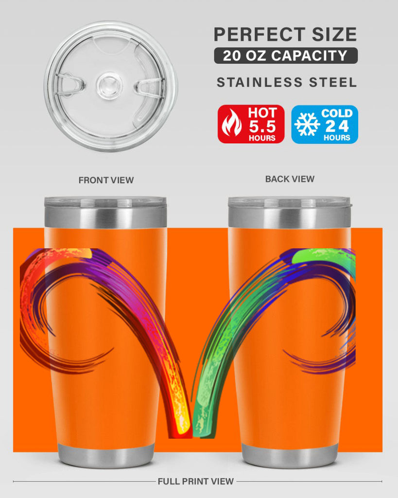 Aries 559#- zodiac- Tumbler
