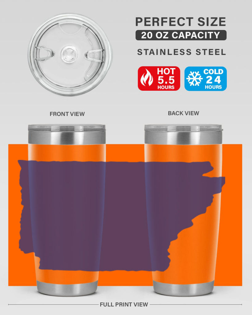 Arkansas 47#- stateflags- Tumbler