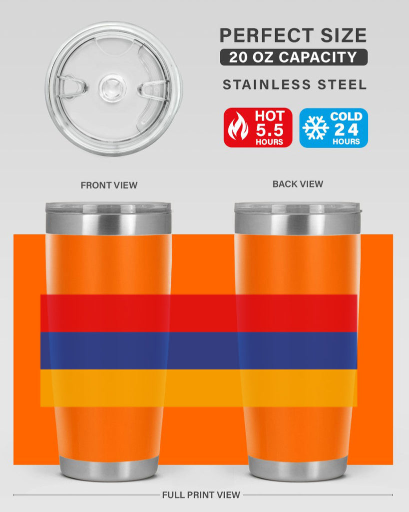 Armenia 190#- world flags- Tumbler