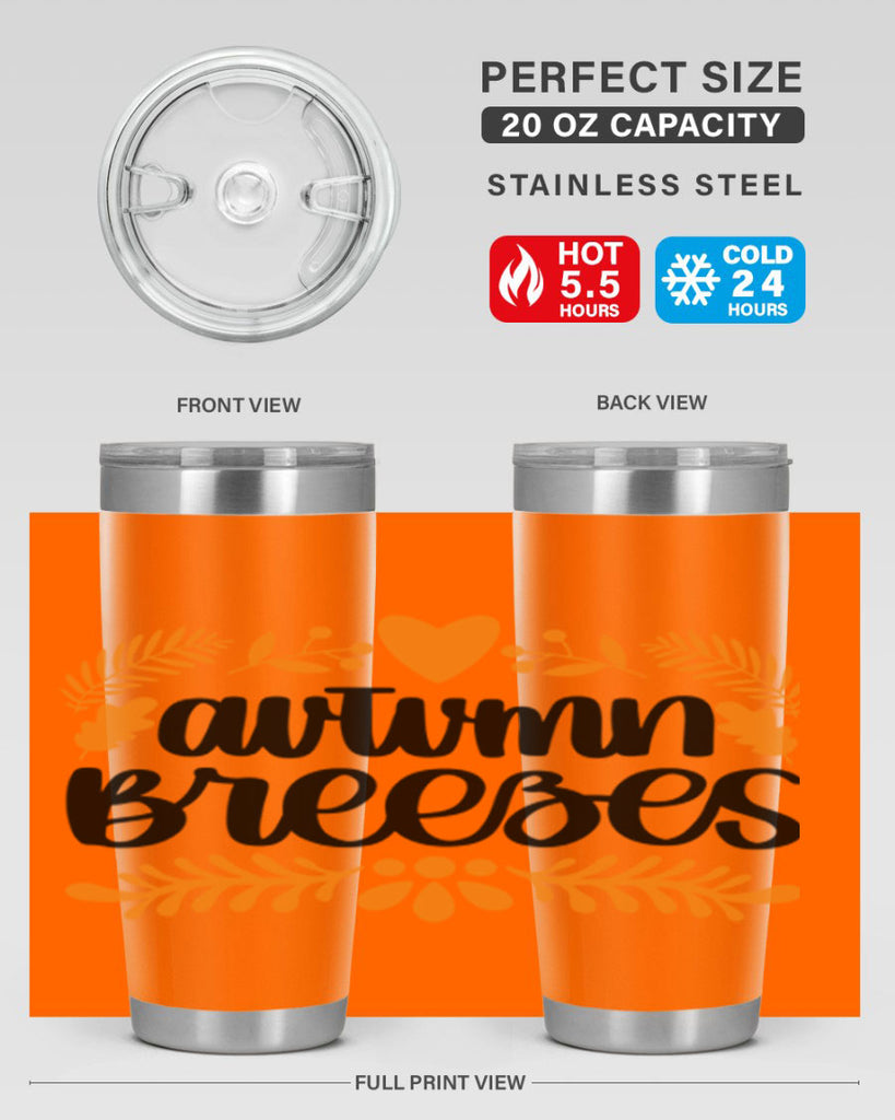 Autumn Breezes 474#- fall- Tumbler