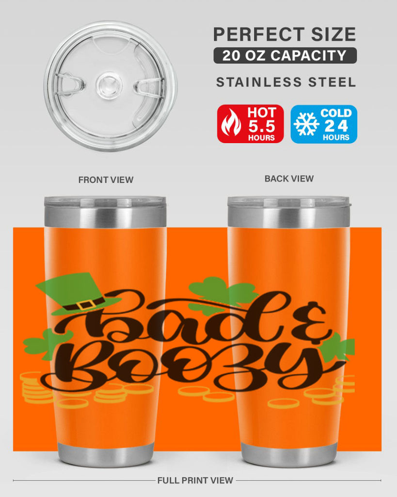 Bad Boozy Style 106#- St Patricks Day- Tumbler