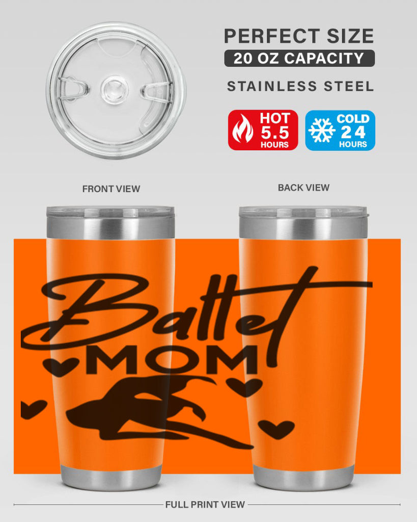 Ballet Mom 10#- ballet- Tumbler