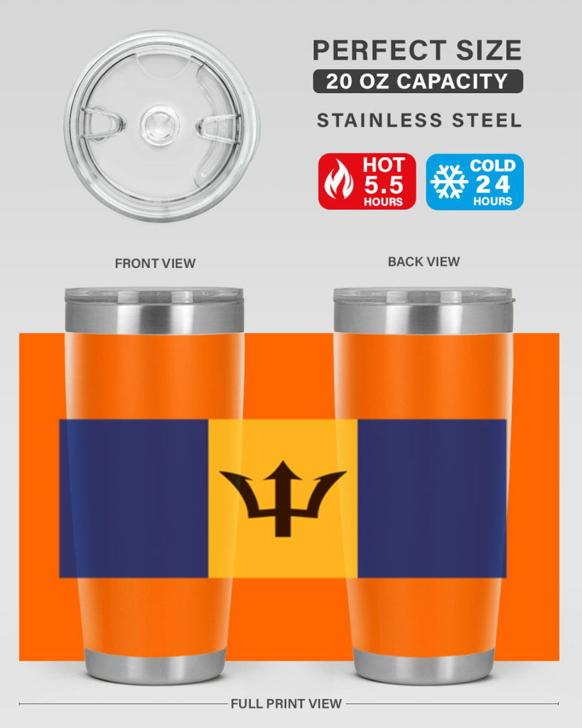 Barbados 183#- world flags- Tumbler