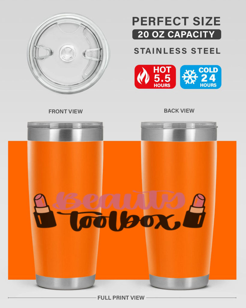 Beauty Toolbox Style 134#- make up- Tumbler