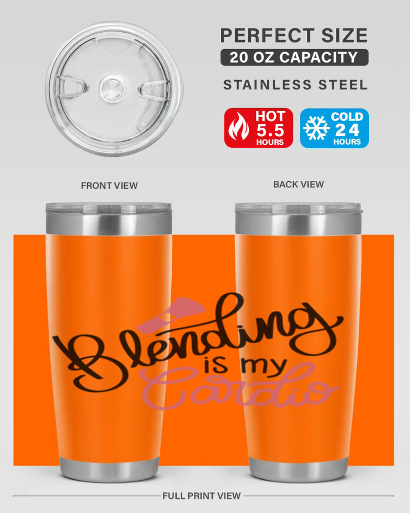 Blending is my Cardio Style 129#- make up- Tumbler