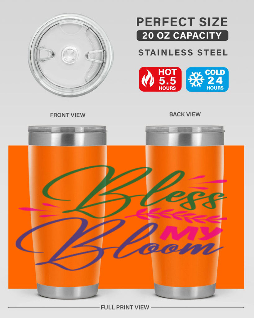 Bless My Bloom 37#- spring- Tumbler
