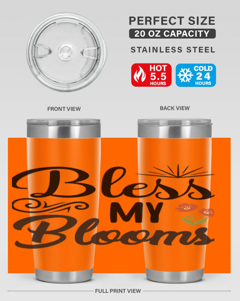 Bless My Blooms  66#- spring- Tumbler