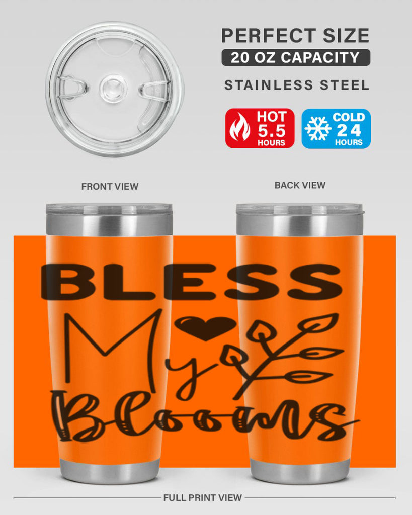 Bless My Blooms 44#- spring- Tumbler