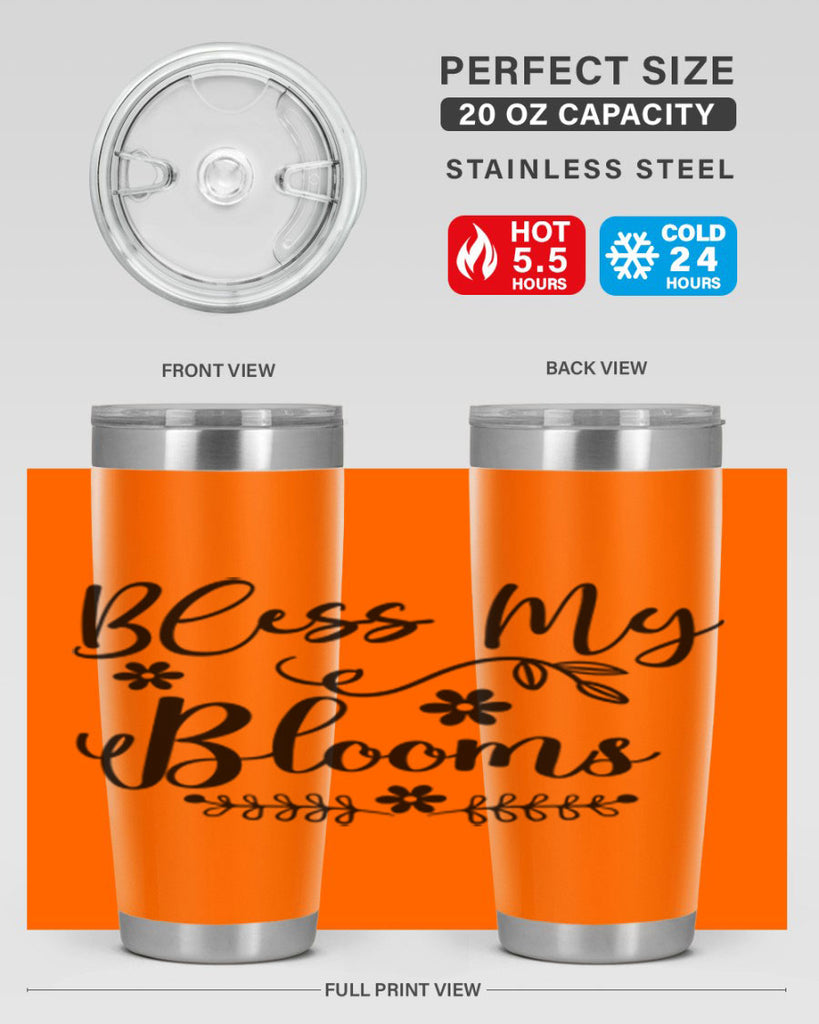 Bless My Blooms 45#- spring- Tumbler