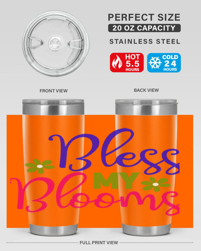 Bless My Blooms 46#- spring- Tumbler
