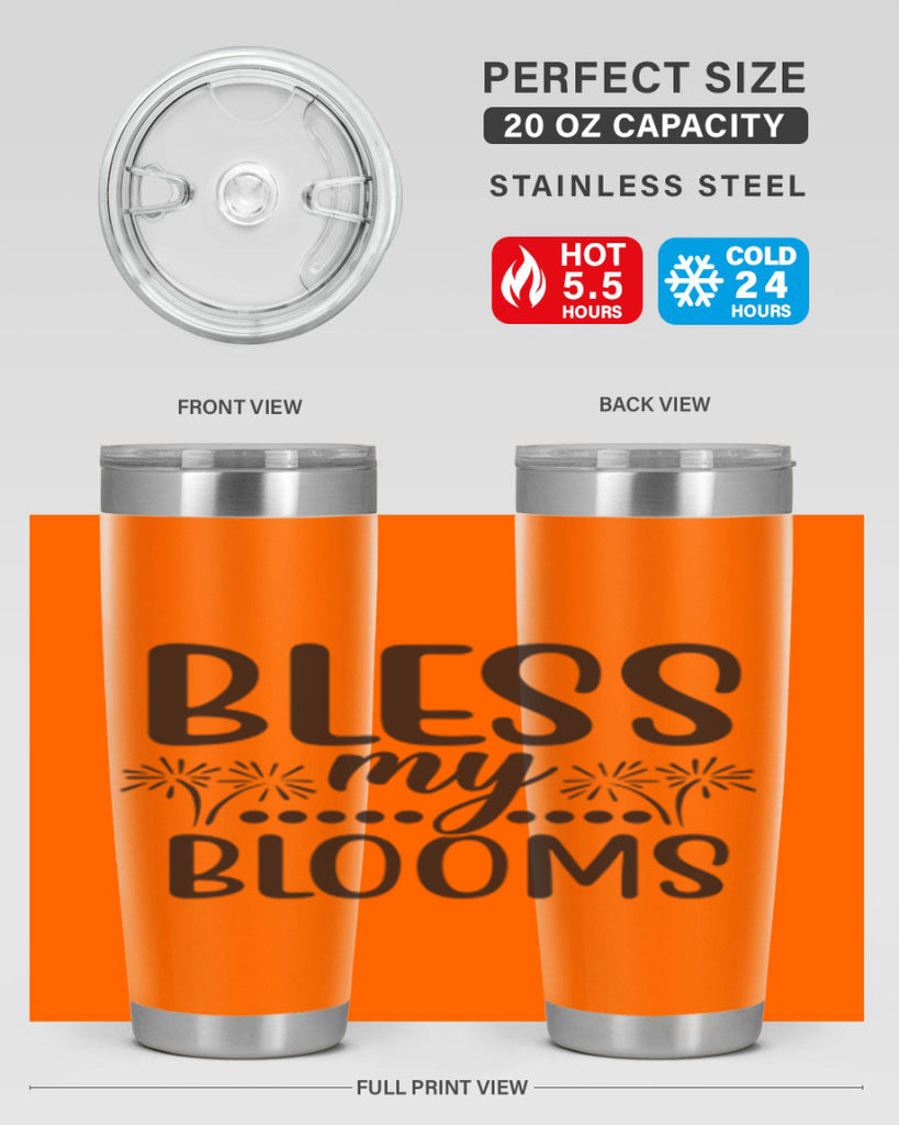 Bless my blooms 39#- spring- Tumbler
