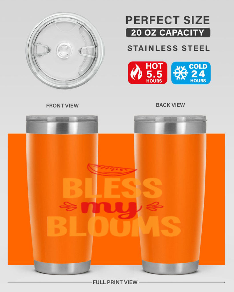 Bless my blooms 41#- spring- Tumbler