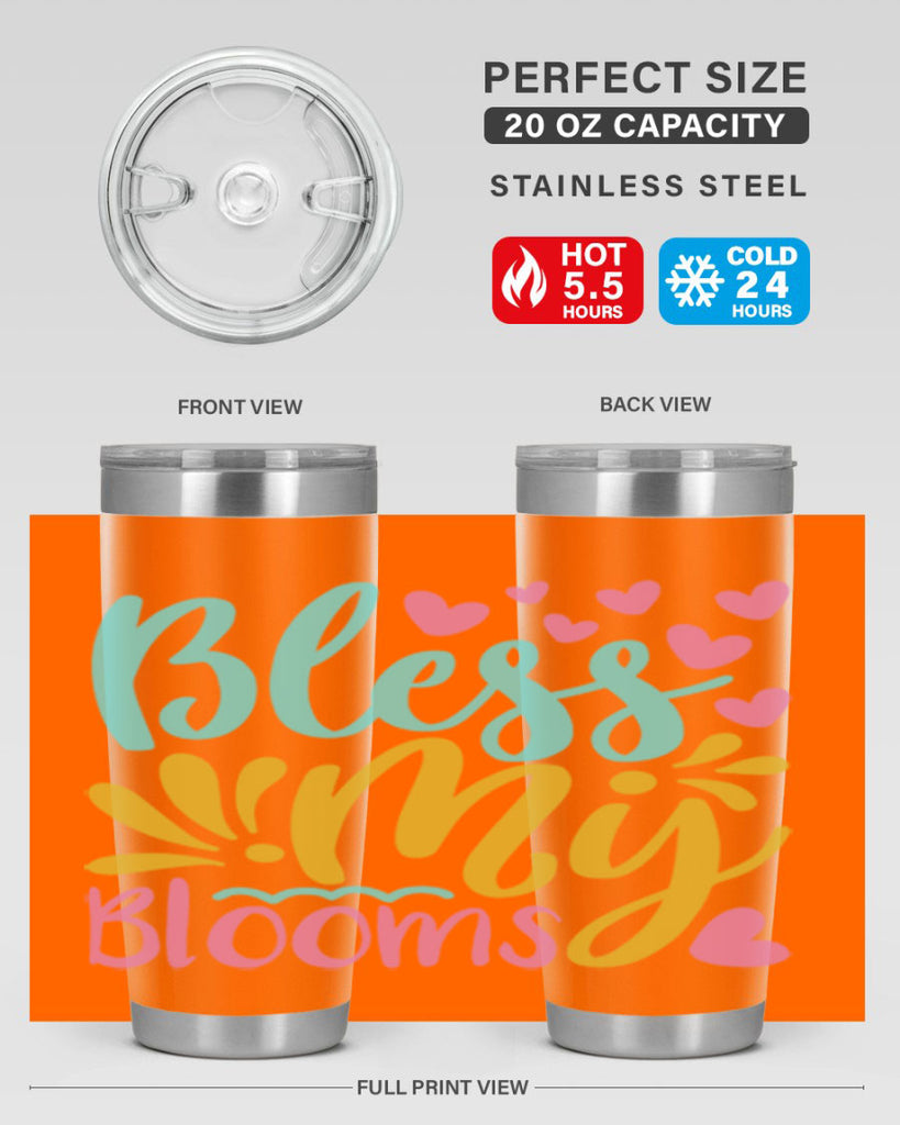 Bless my blooms Style 69#- summer- Tumbler