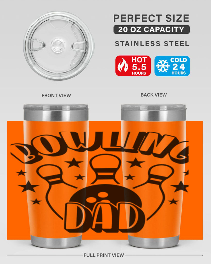 Bowling dad 1406#- bowlig- Tumbler