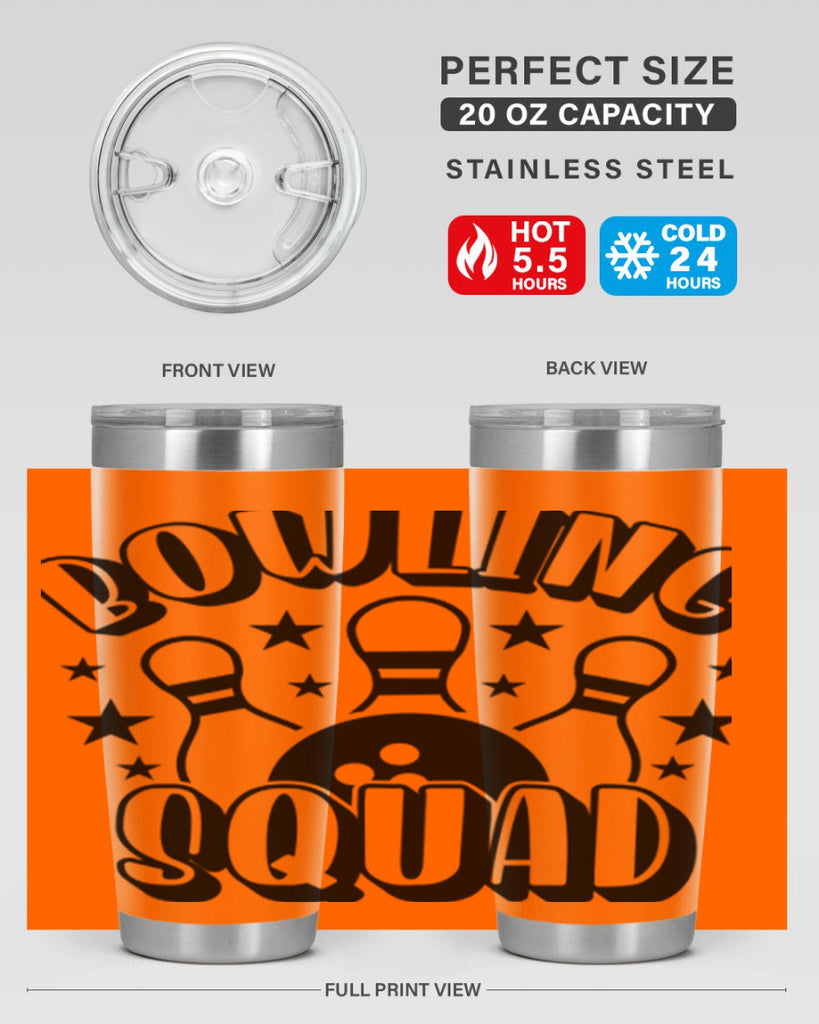 Bowling squad 1403#- bowlig- Tumbler