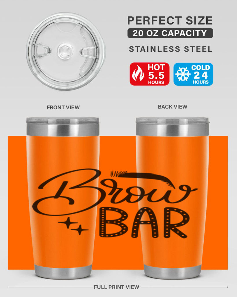 Brow Bar Style 125#- make up- Tumbler