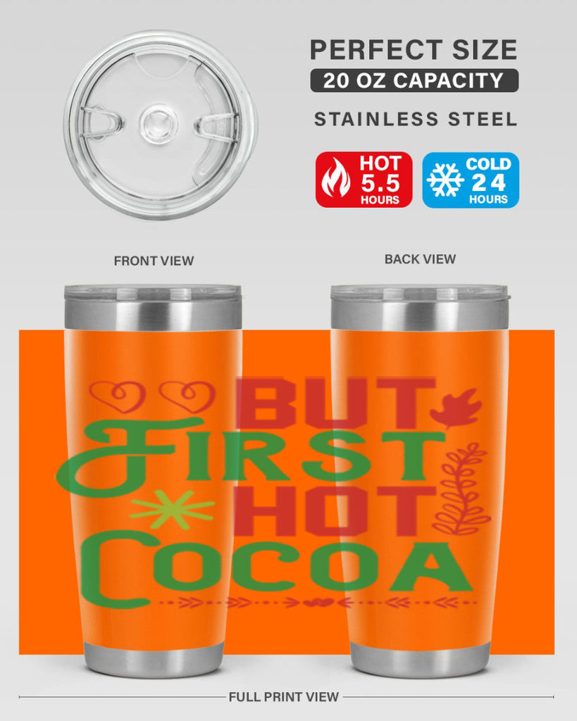 But First Hot Cocoa 32#- winter- Tumbler