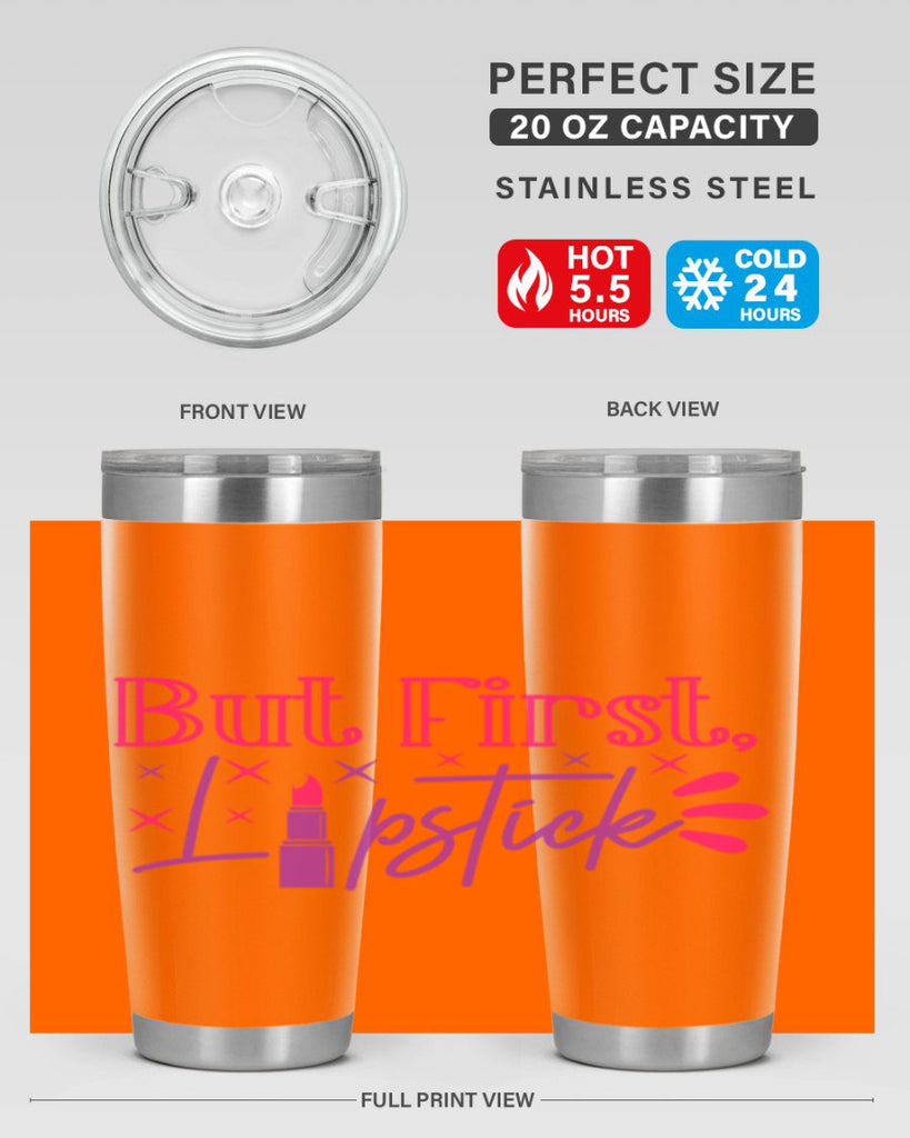 But First Lipstick Style 244#- make up- Tumbler