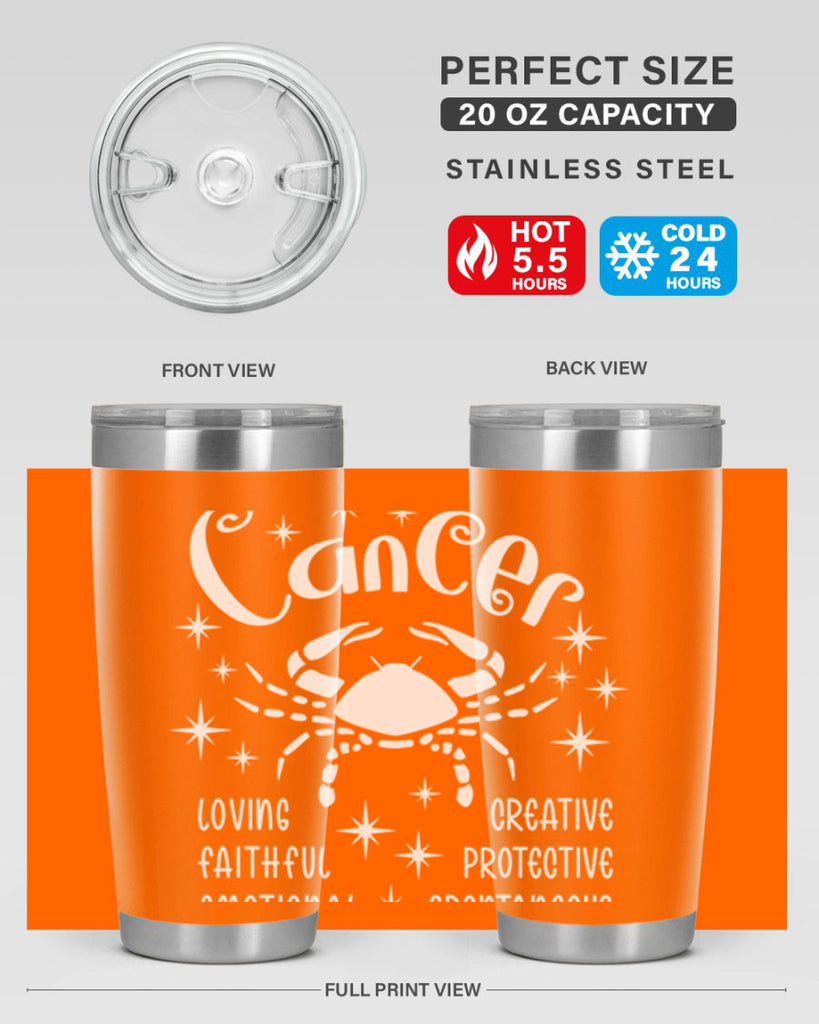 Cancer 150#- zodiac- Tumbler