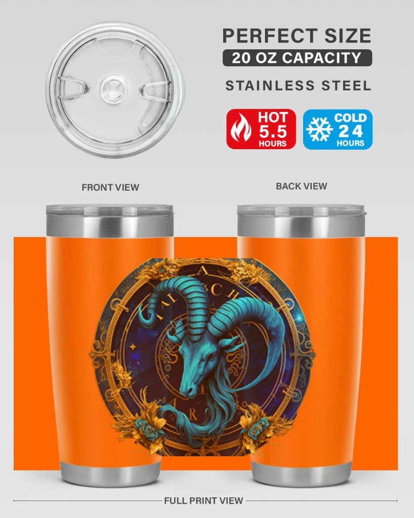 Capricorn 181#- zodiac- Tumbler