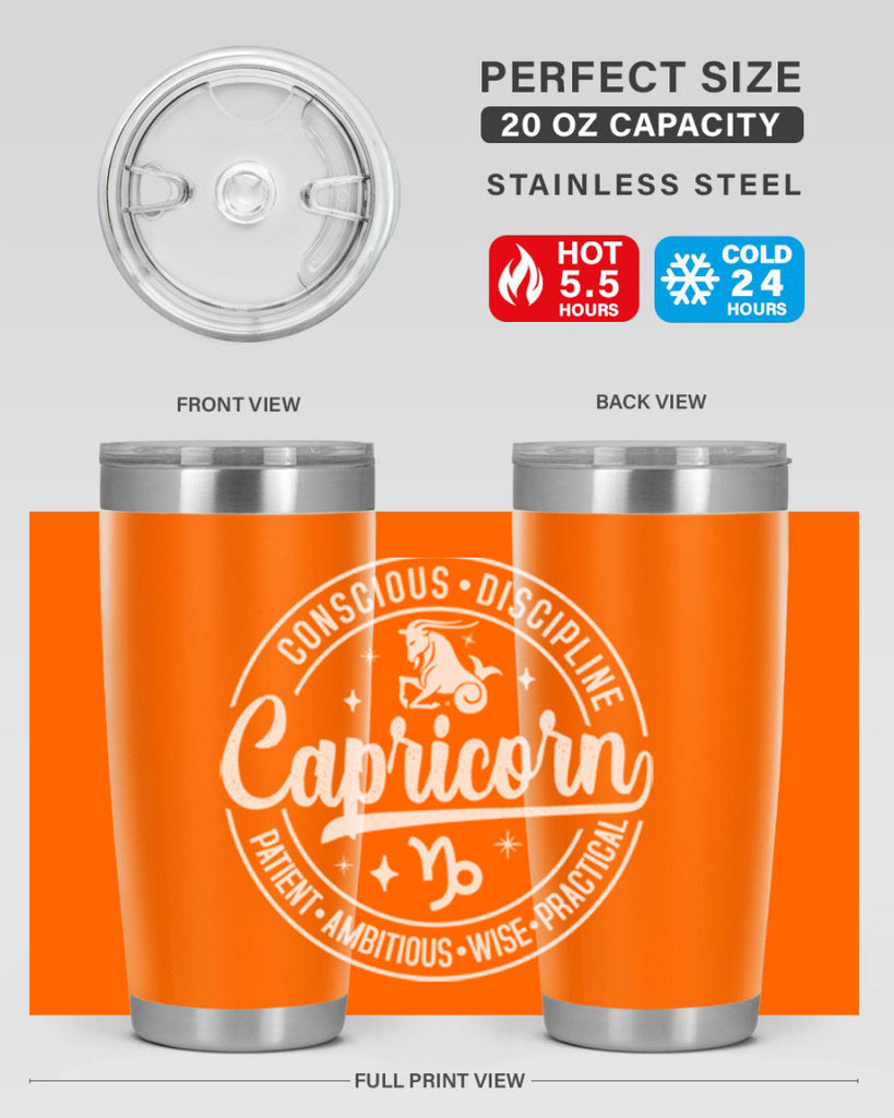 Capricorn 191#- zodiac- Tumbler