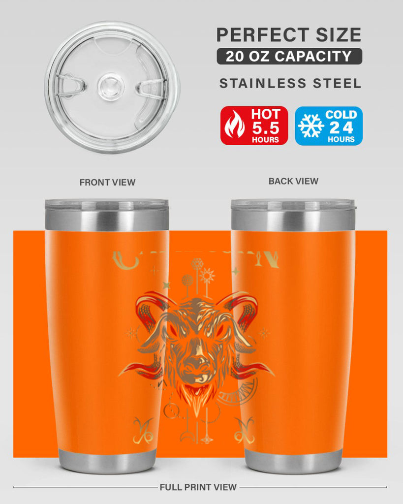 Capricorn 198#- zodiac- Tumbler
