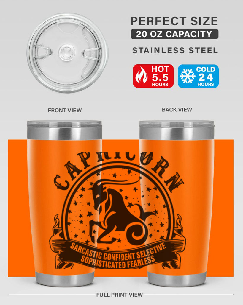 Capricorn 38#- zodiac- Tumbler