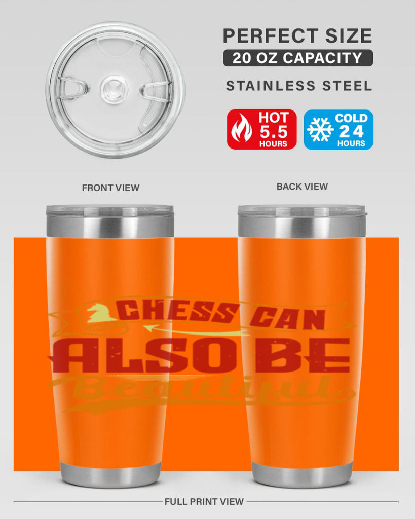 Chess can also be beautiful 28#- chess- Tumbler