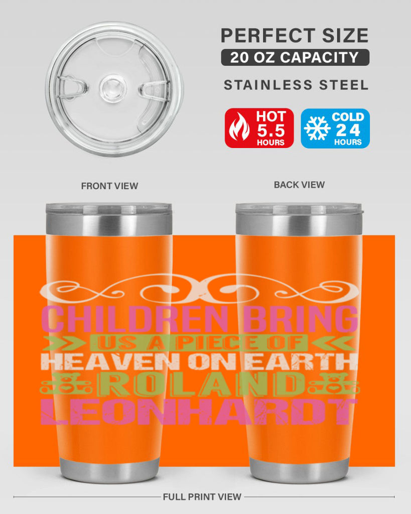 Children bring us a piece of Heaven Style 284#- baby- tumbler