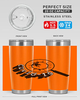 Covid Style 57#- corona virus- Tumbler