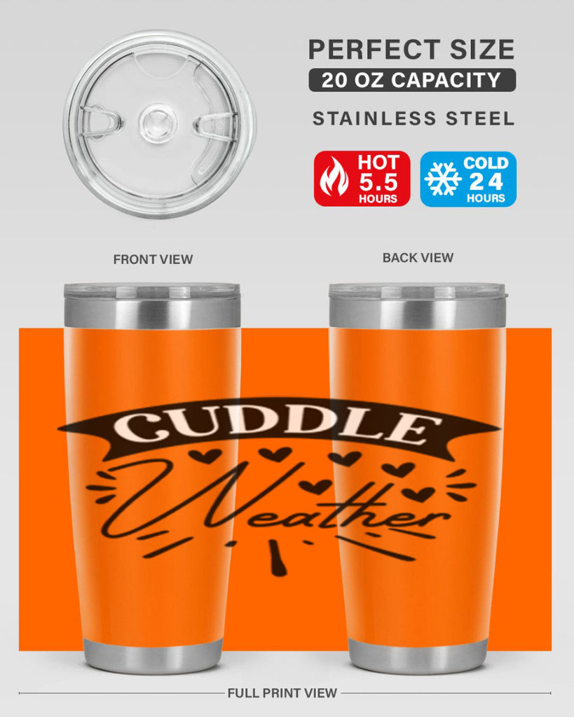 Cuddle Weather 84#- winter- Tumbler