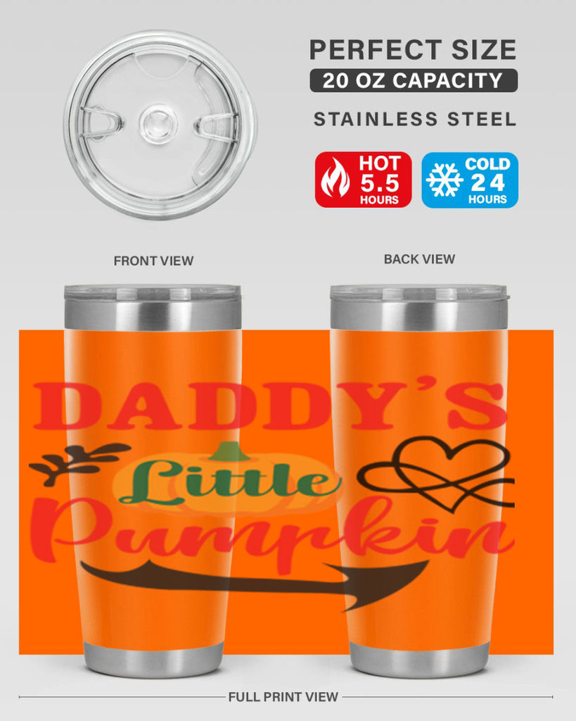 DADDYSLITTLEPUMPKIN 69#- fall- Tumbler