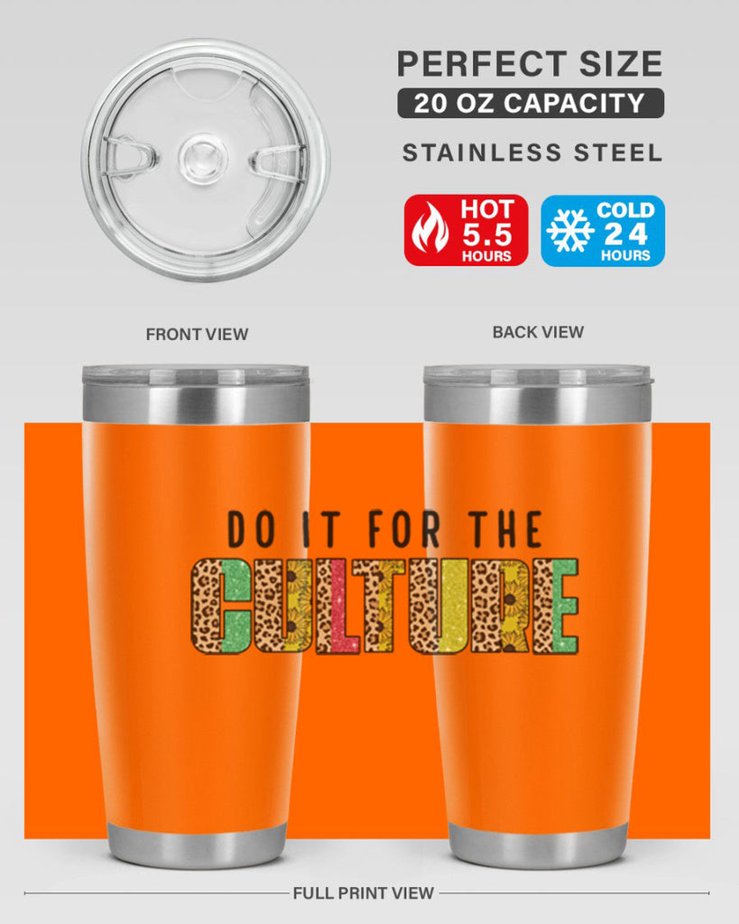 Do It For The Culture Juneteenth Png 12#- Juneteenth- tumbler
