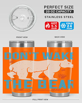 Don’t wake the bear  49#- Bears- Tumbler