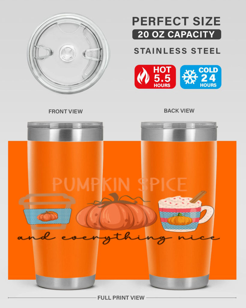 Fall Pumpkin Spice 127#- fall- Tumbler