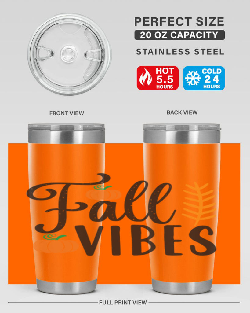 Fallvibes 163#- fall- Tumbler