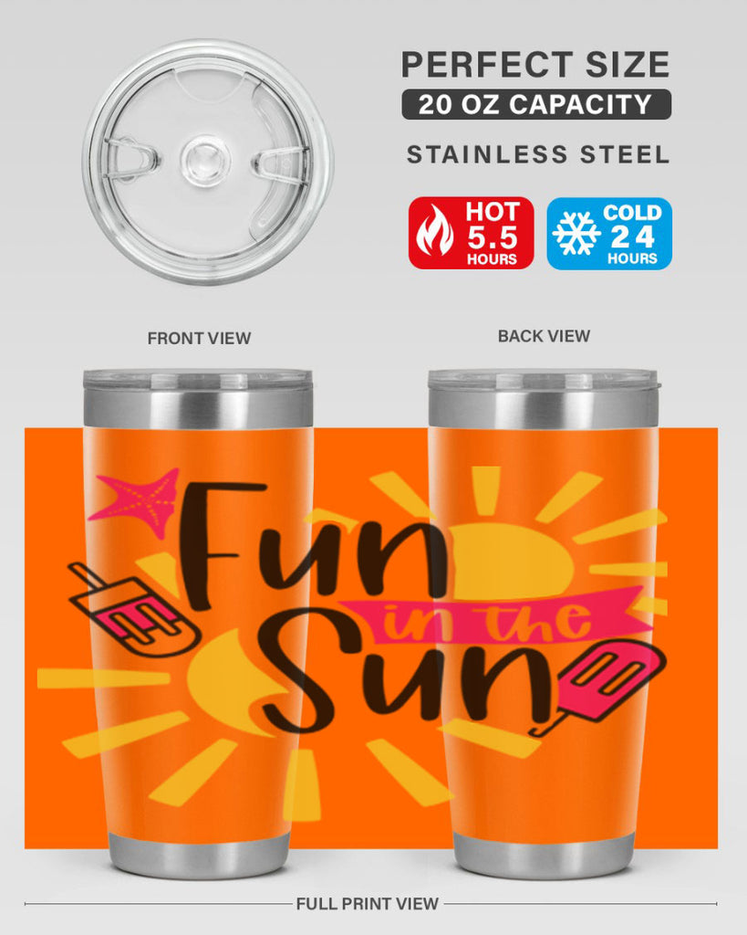 Fun In The Sun Style 45#- summer- Tumbler