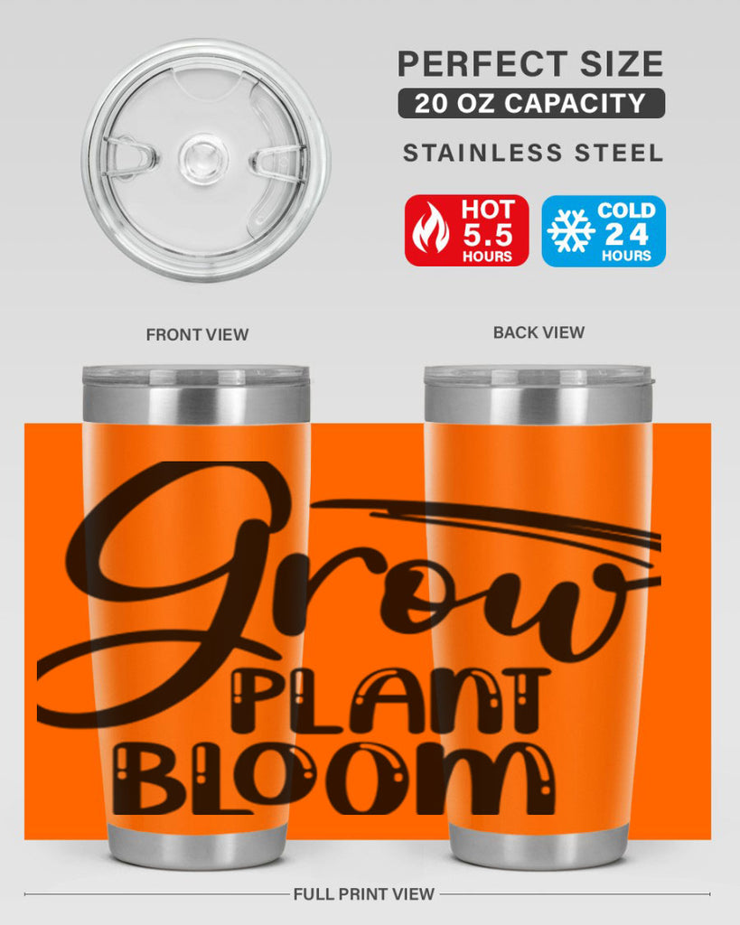 GROW PLANT BLOOM  151#- spring- Tumbler
