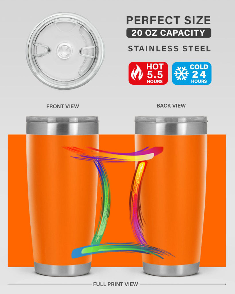 Gemini 222#- zodiac- Tumbler