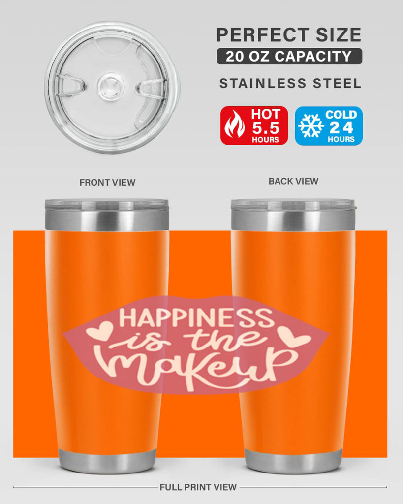 Happiness is the Makeup Style 92#- make up- Tumbler