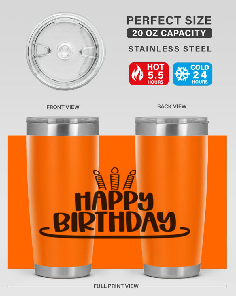 Happy Birthday Style 1#- birthday- tumbler