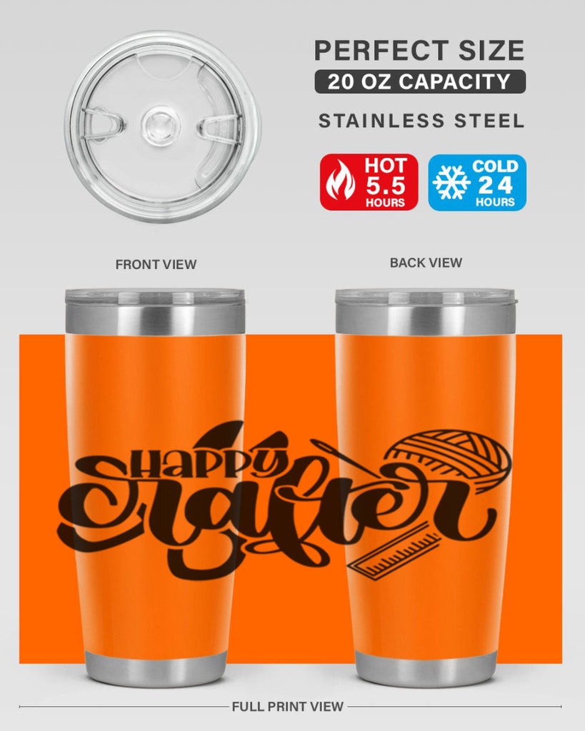 Happy Craften 24#- crafting- Tumbler