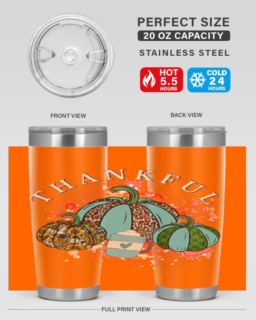 Happy Thanksgiving 247#- fall- Tumbler