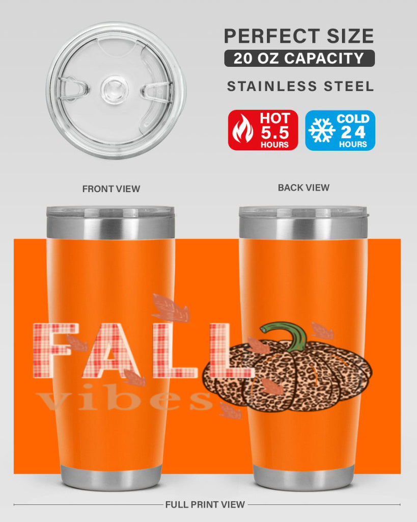 Happy Thanksgiving 252#- fall- Tumbler