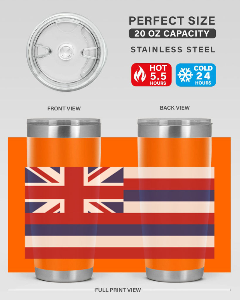 Hawaii 41#- Us Flags- Tumbler