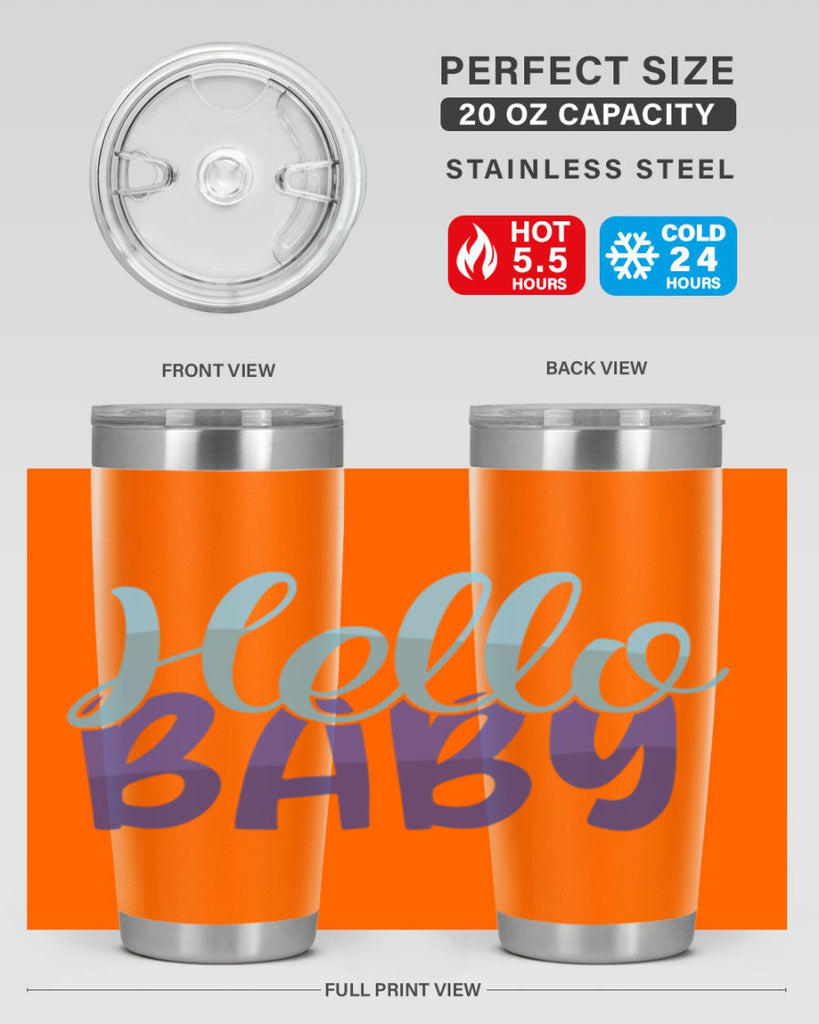 Hello Baby Style 263#- baby- tumbler
