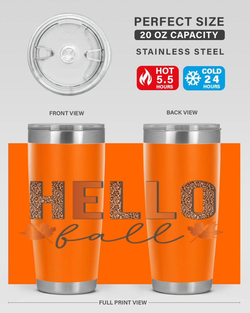 Hello Fall 272#- fall- Tumbler