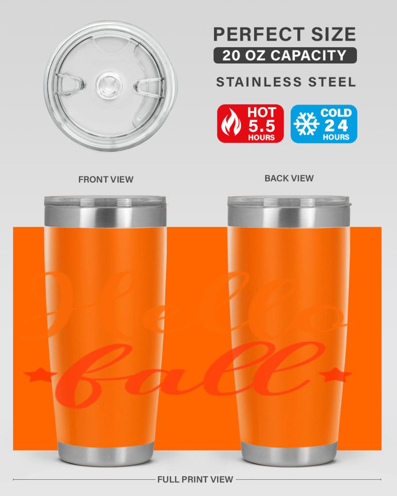 Hello Fall Design 278#- fall- Tumbler